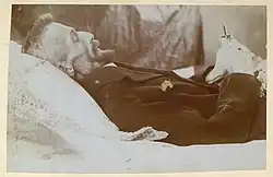 Ivan Grohar, posmrtná fotografie