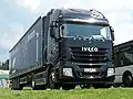 Iveco Stralis All Blacks na autodromu ve Vysokém Mýtě