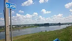 Řeka u města Tulun