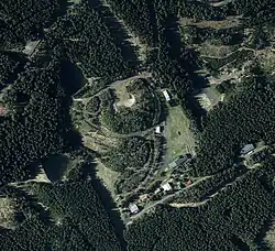 Letecký snímek areálu (2023)