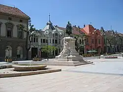 Centrum města – Garay tér