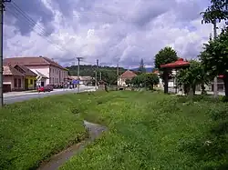 Olšava na Jasovské Hlavní ulici