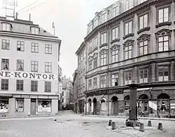 Järntorget, Stockholm, Staré Město, 1903