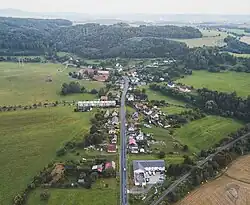 Cesta přes Jílové u Hodkovic nad Mohelkou