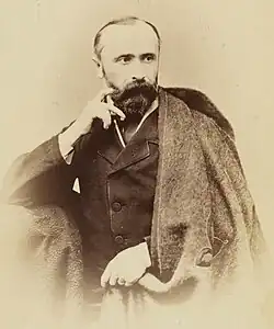 malíř Józef Simmler, kolem roku 1867