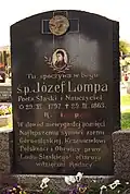 Náhrobek Józefa Lompy