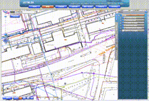 Mapový klient Jednotné digitální technické mapy Zlínského kraje