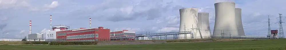 Panoramatický pohled na ETE