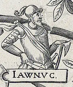 Zobrazení Jaunutise od Alaksandara Tarasieviče (1675)