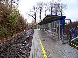 Celkový pohled na zastávku