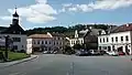 Náměstí s radnicí