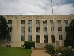 Budova okresního soudu v Jacksboru