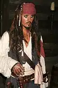 Johnny Depp jako Jack Sparrow