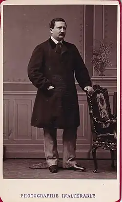 Jacques Édouard Sancke époux d'Isabelle Beaurain