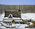Kostel v zimě