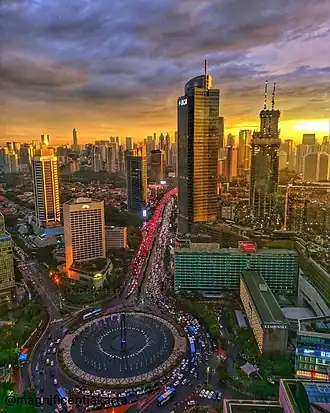 Jakarta, finanční centrum Indonésie