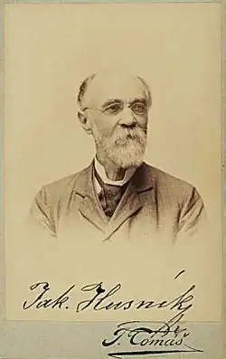 Jakub Husník v roce 1914