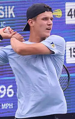 Jakub Menšík na US Open 2023