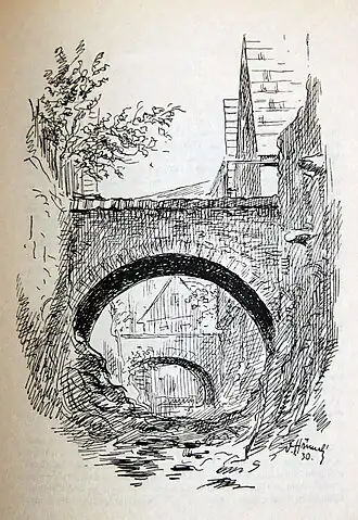 Jalový potok, Město Rožmitál a jeho okolí