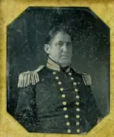 Plukovník James Bankhead, americké dělostřelectvo, asi 1846