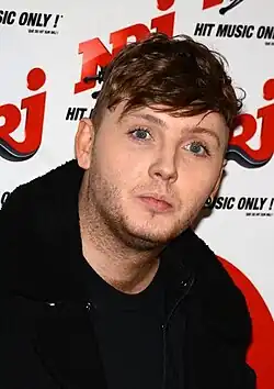 James Arthur na předávání cen NRJ Music Awards v roce 2013