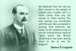 James Connolly, politik a jeden z vůdců povstání v rocer 1916