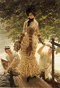 James Tissot: Na Temži (1874)