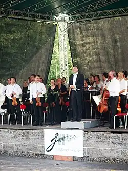 Stanislav Vavřínek s Janáčkovou filharmonií Ostrava na festivalu Janáčkovy Hukvaldy 2016