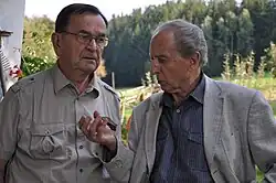 Jan Čapek (vlevo) s Jakubem S. Trojanem