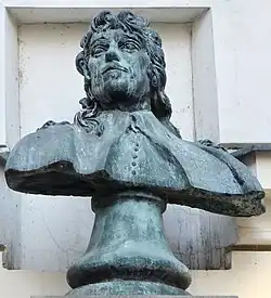 Busta Václava Hollara, Praha