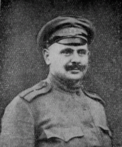 Jako jeden z prvních českých dobrovolníků – důstojníků[7]