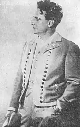 J. Berlík v roli Jeníka ve Smetanově Prodané nevěstě (1922)