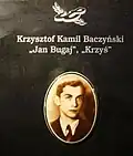 K. K. Baczyński v Muzeum Powstania Warszawskiego ve Varšavě (viz jeho pseudonymy)