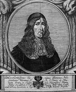 Portrét od Jana Kašpara Doomse z roku 1671