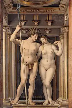 Neptun a Amphitrite (1516)