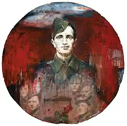 Parašutista Jan Hrubý (střelecký terč)