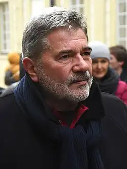 Jan Kalvoda na pohřbu Karla Schwarzenberga v roce 2023