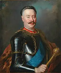 Branicki Palace at night