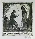 Exlibris Jana Konůpka (1925)