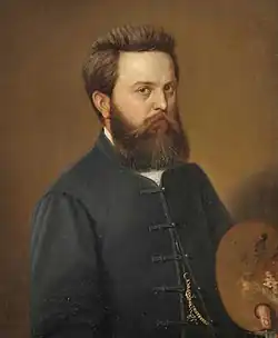 Jan Kostěnec - autoportrét