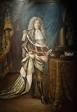 Portrét z roku kol. 1680 na zámku Český Krumlov