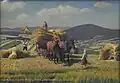 Při žních (olej na plátně)