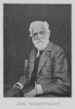 Jan Nowopacký r. 1902 (foto archiv ÚČL AV ČR)