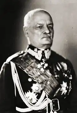 Jan Romer jako polský generál