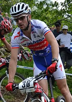 Jan Škarnitzl na závodech SP v La Bresse (2012)