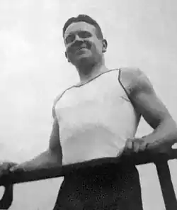 JUDr. Jan Svoboda v sokolském cvičebním úboru