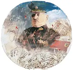 „General Jan Syrový“; (průměr 60 cm)