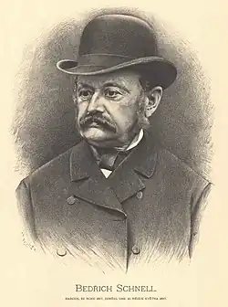 Bedřich Schnell (kreslil Jan Vilímek)