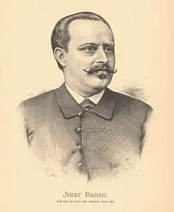 Josef Barák (kreslil Jan Vilímek)