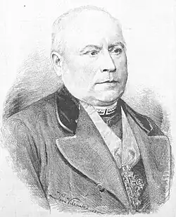 Josef Ehrenberger, kresba Jan Vilímek (1880)
